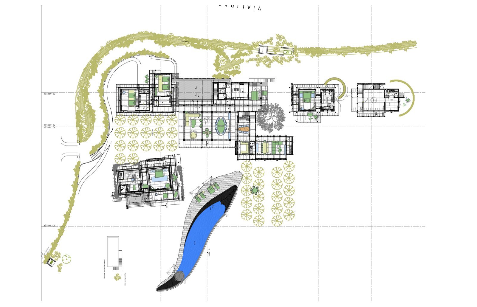 Casa Balena estate floor plan